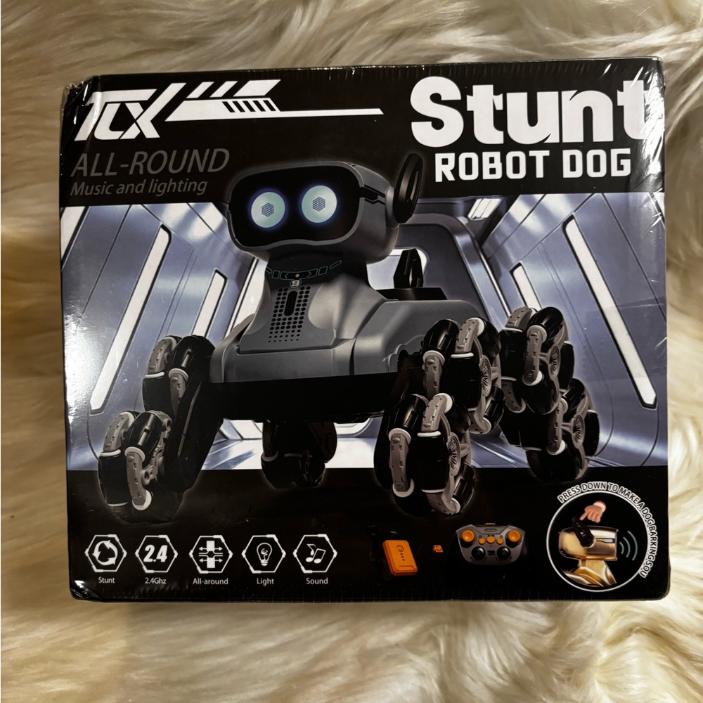 Remote Control Robot Stunt Dog Toy for Kids